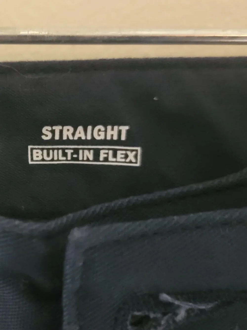 NEW Old Navy Straight Built-In Flex Uniform Chinos Navy Blue Boys Size 16